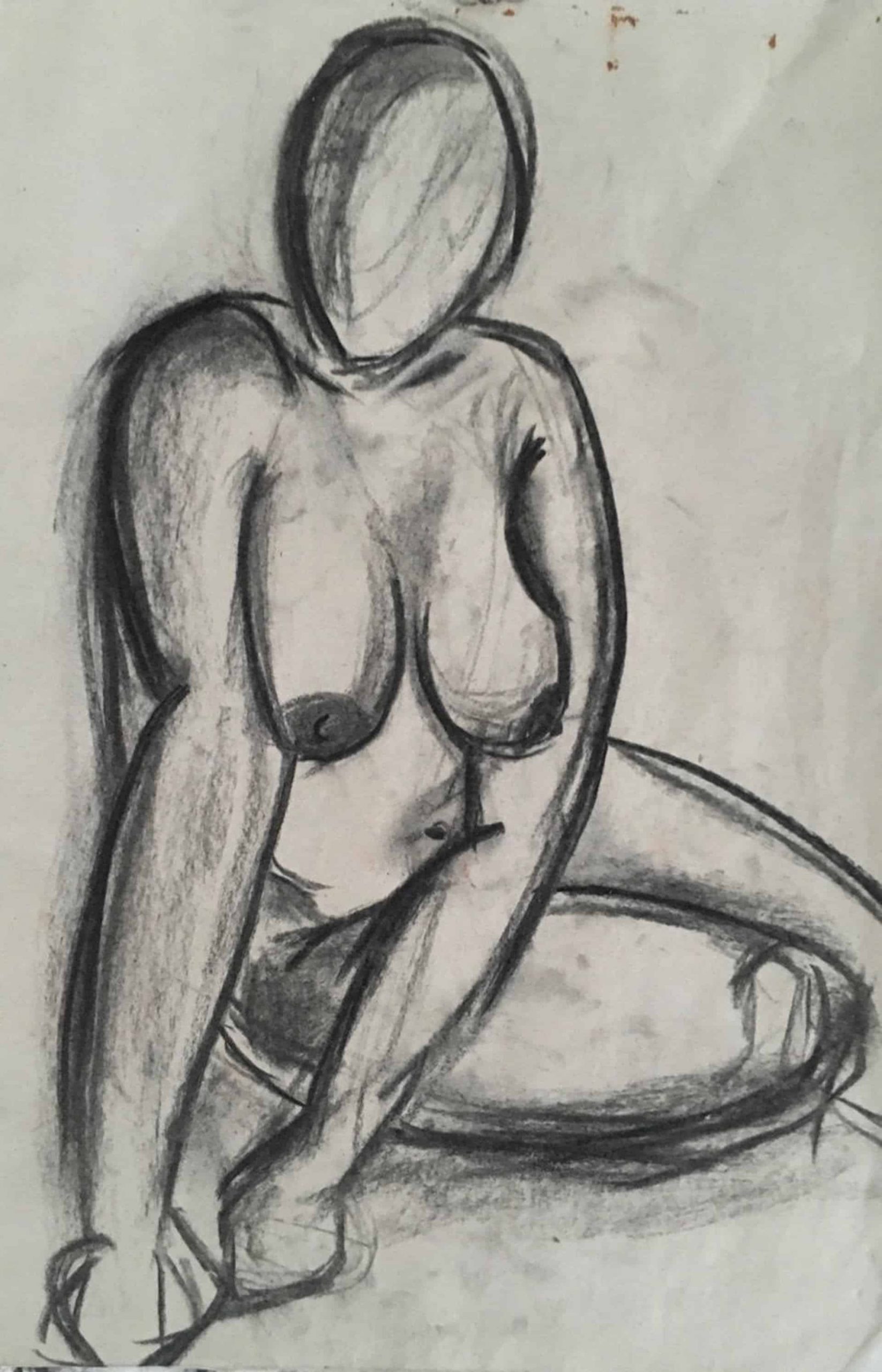 Seated nude III