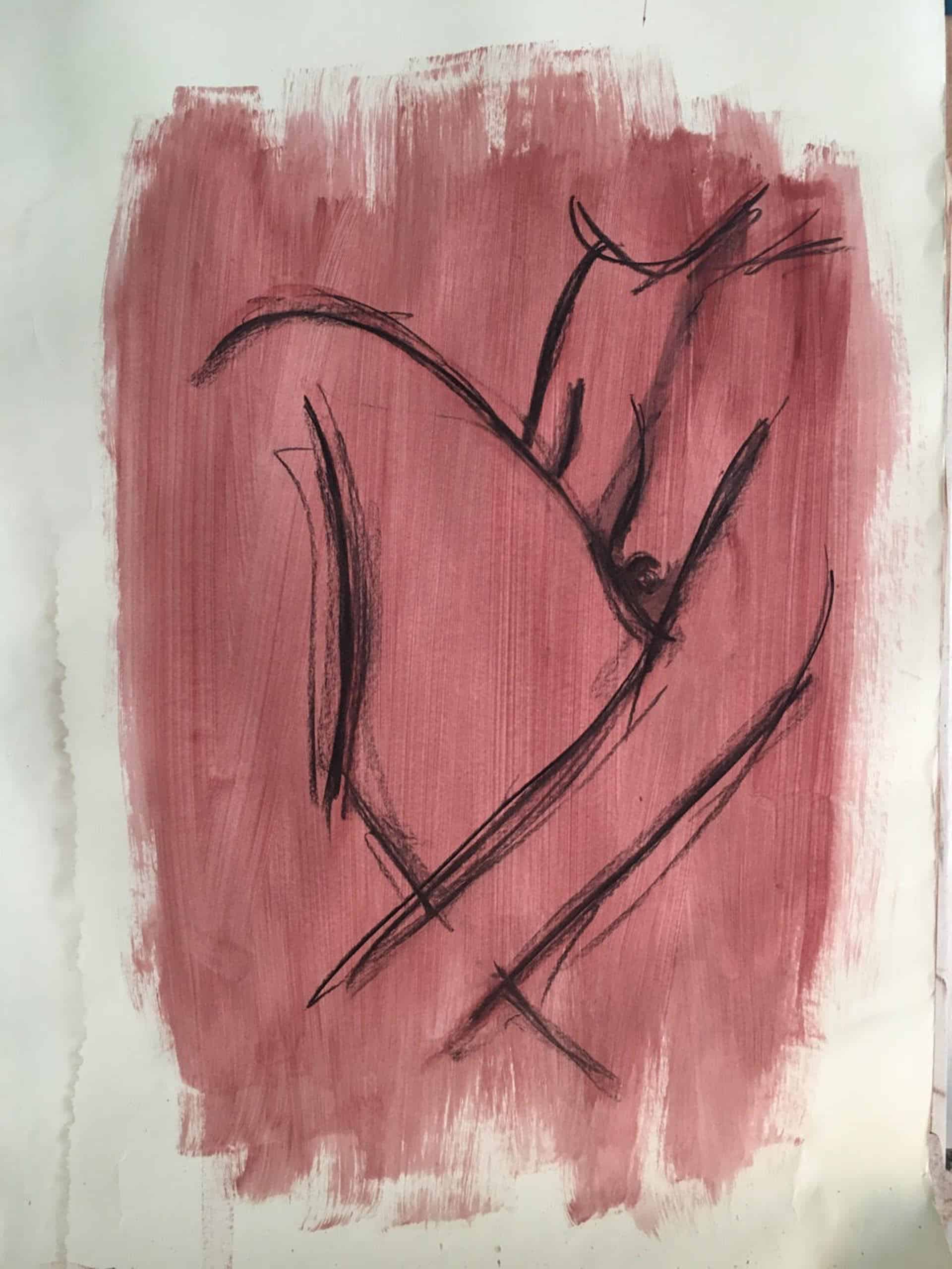 Seated nude II