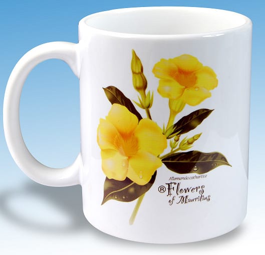 Mauritius Souvenir : Allamanda mug