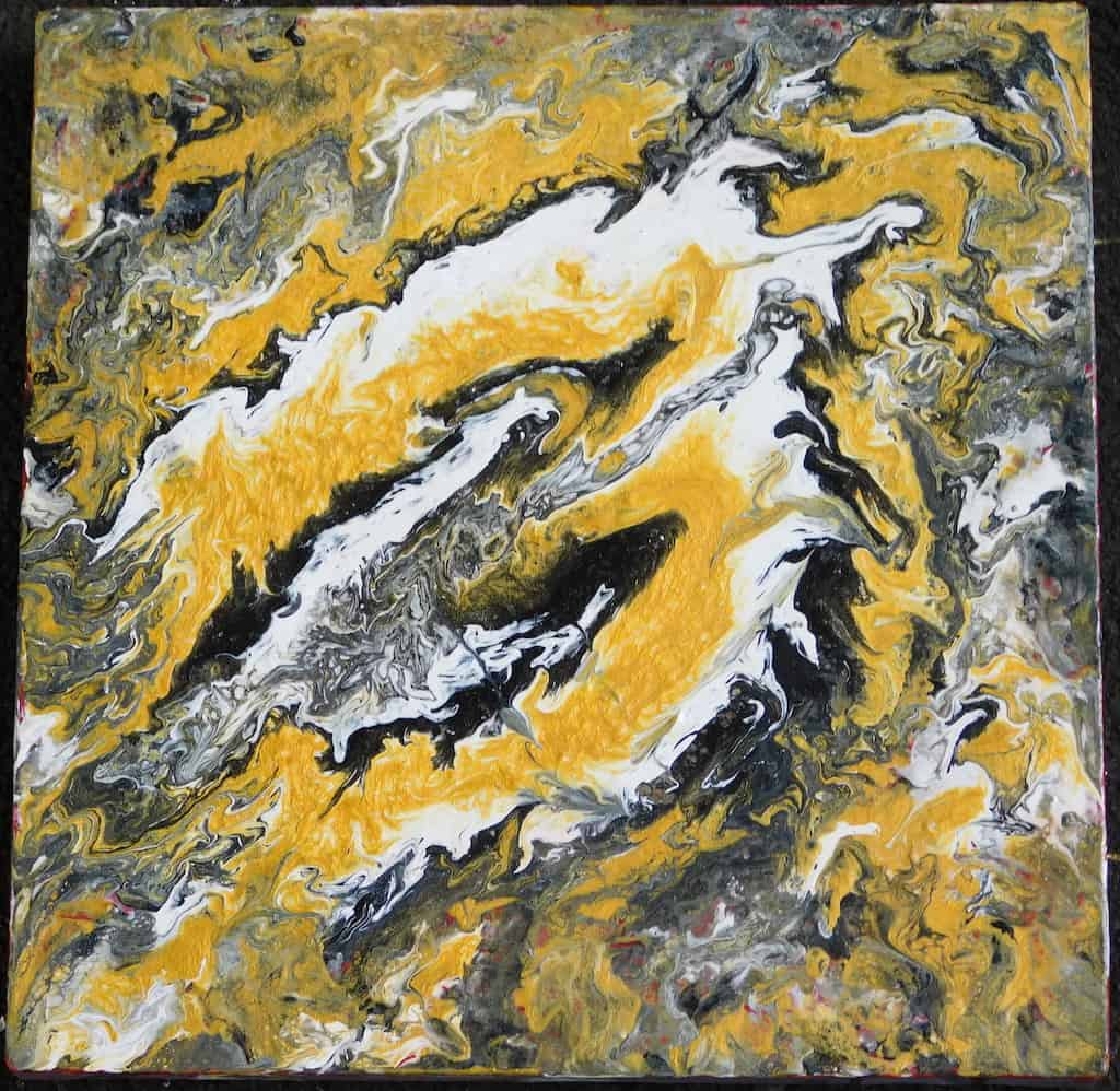 Alien sea horses in love