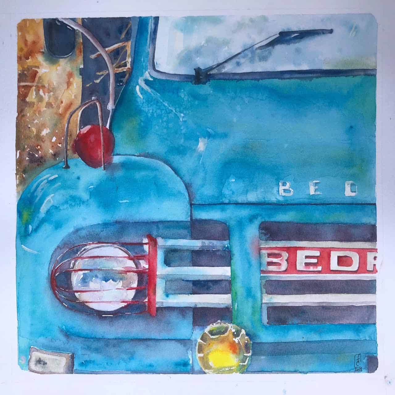 Blue Bedford