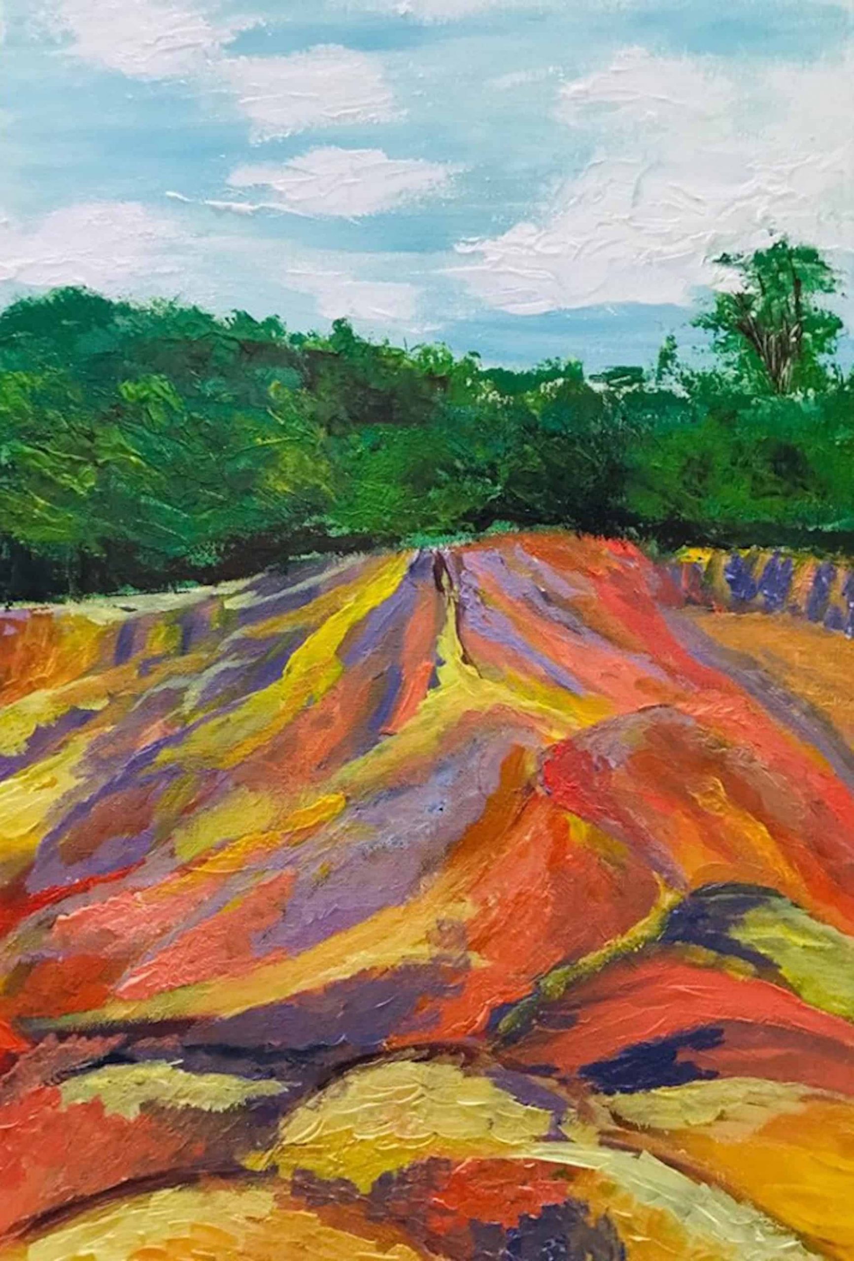 Chamarel’s palette
