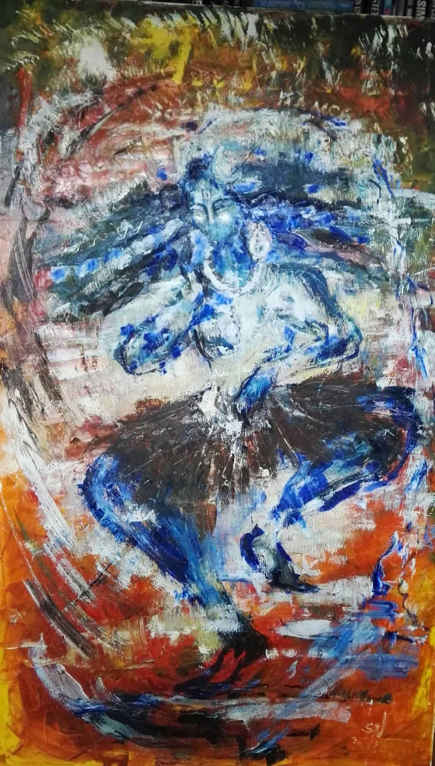 Dance Divine – oil on canvas