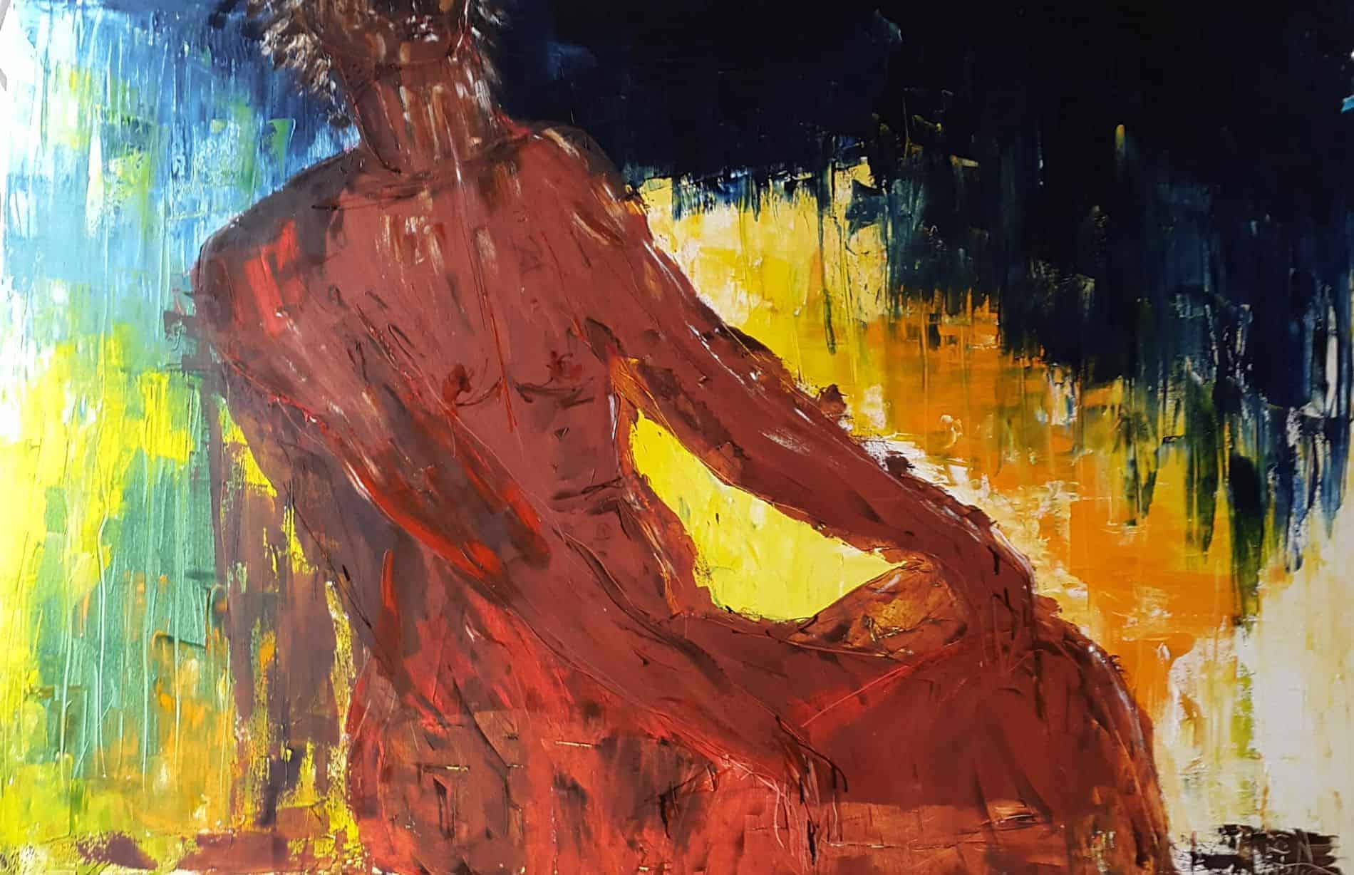 Inside out – oil on canvas