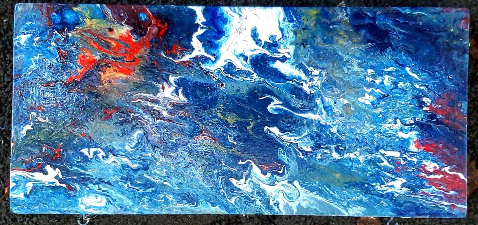 Abstract blue