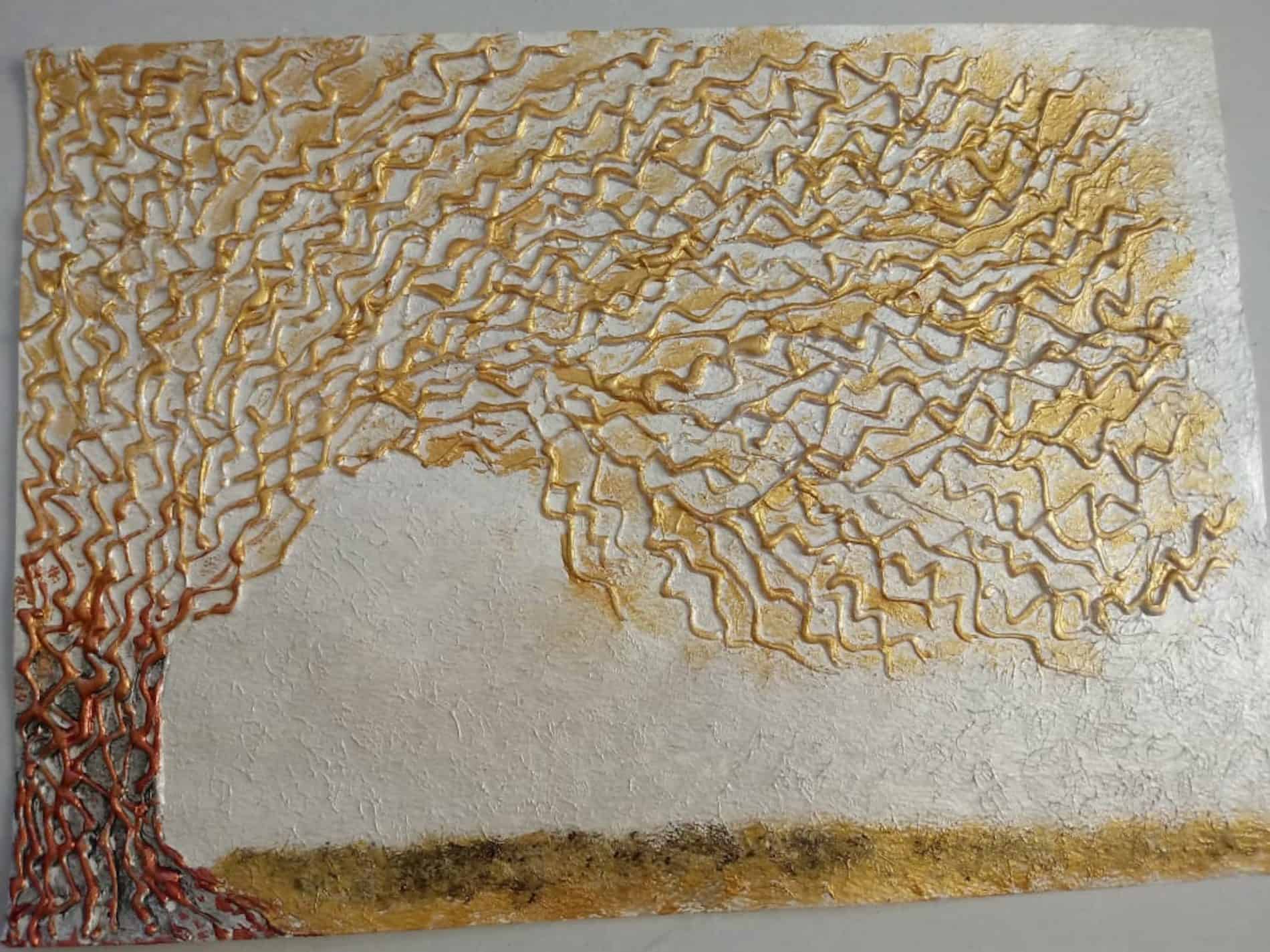 Arbre doré