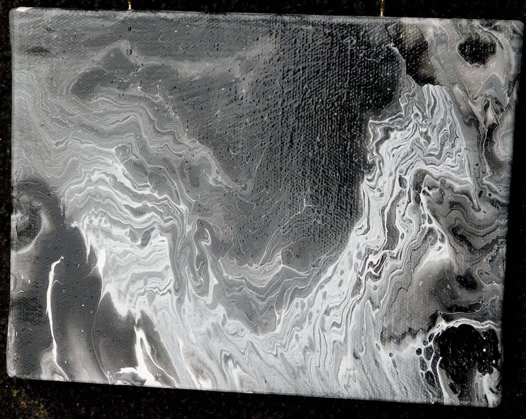 Abstract black and white 2