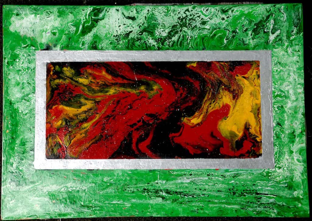 Lake on planet 8.8