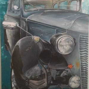 artist-romain-govin-old-car-collection