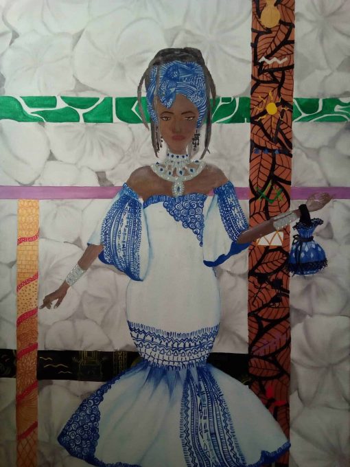 mauritian-artist-corinne-felicite-blue-priestess