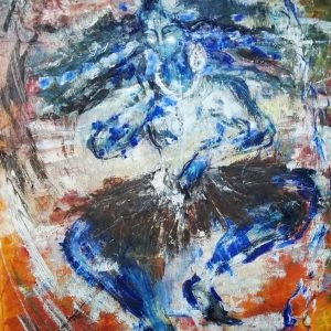 Mauritius Arts & Artists - salonee-nirsimloo-lallah-dance-divine-oil-on-canvas
