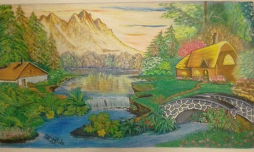 Mauritius Arts & Artists - mauritius-arts-asha-nawoor-mountain-view