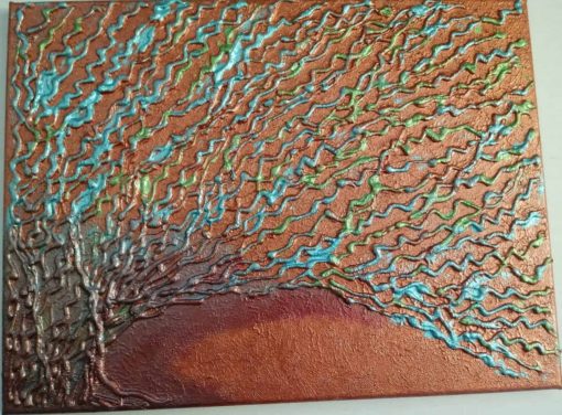 mauritian-artist-keren-dumolard-arbre-au-coucher du-soleil