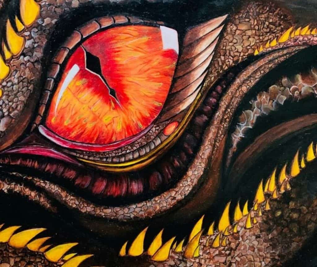 Priya Jhugroo – Eye of the dragon – Mauritius Arts – Online Art Gallery